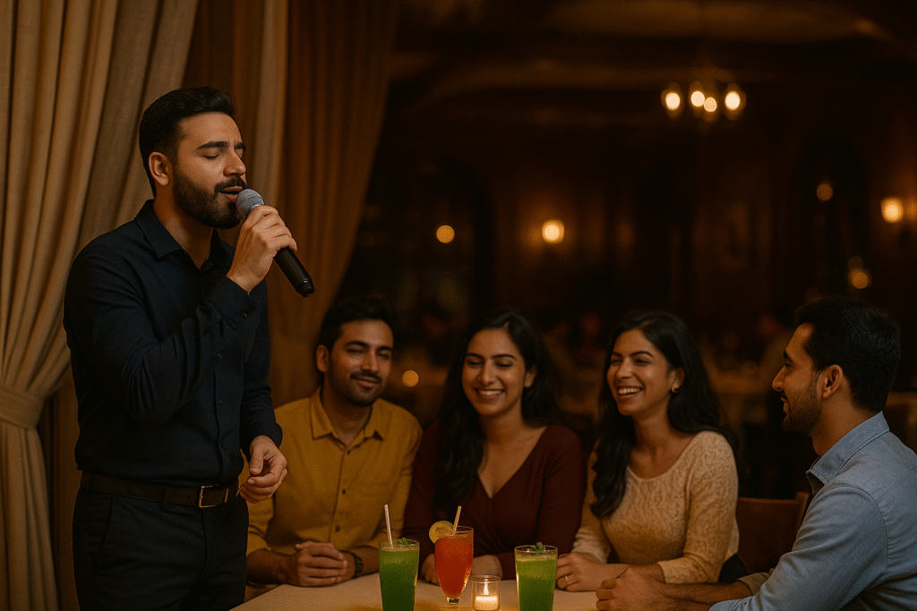 Chilled mocktails and beverages enhancing the dining mood at The Royal Plate